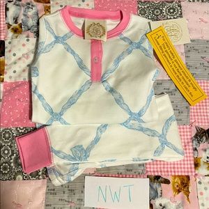 Belle Meade bow Sara janes pajamas